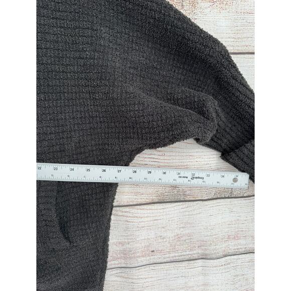 Barefoot Dreams CozyChic Lite Open Front Cardigan Sweater Womens S/M Gray - Picture 7 of 8